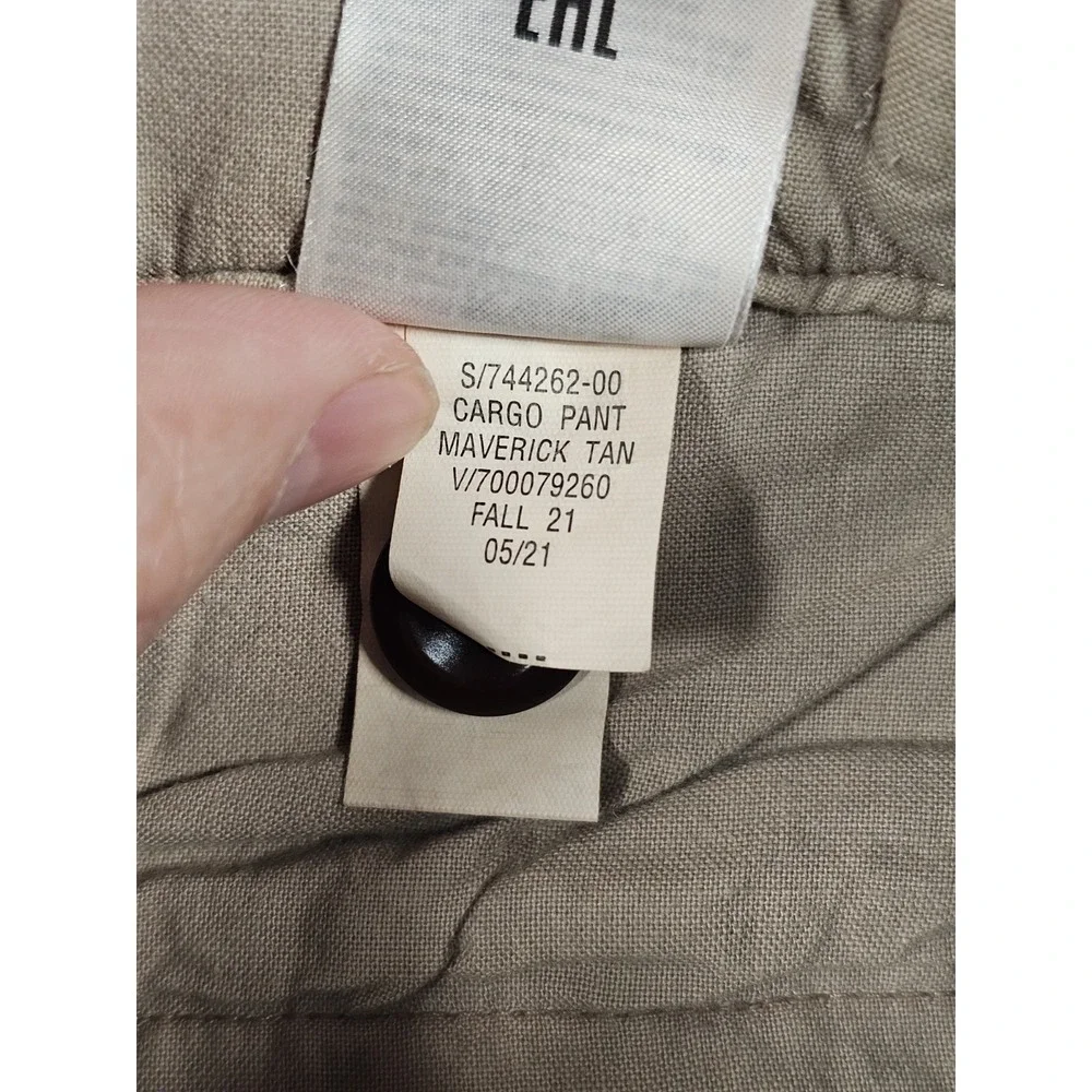 Banana Republic Maverick Cargo Pants‎ Mens 31S Tan Relaxed Fit Utility Military